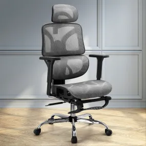 Ergonomic High Back Office Chair with Footrest & Mesh - Artiss