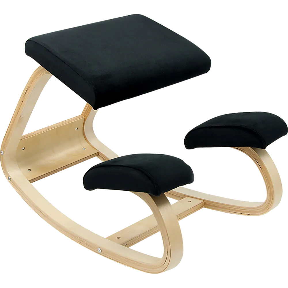 Ergonomic Kneeling Rocking Chair with Padded Seat & Knee Rests