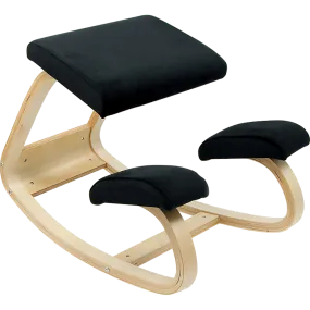 Ergonomic Kneeling Rocking Chair with Padded Seat & Knee Rests