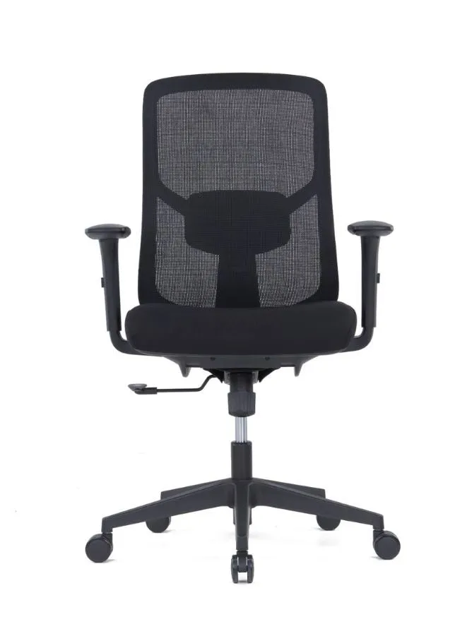 Ergonomic Office Chair with Adjustable Lumbar Support and 3-Position Tilt Mechanism