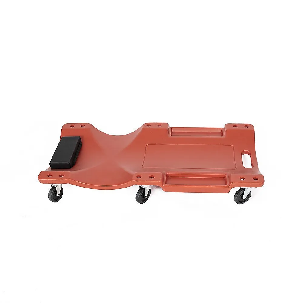 Ergonomic Rolling Mechanics Creeper with Storage - 92cm