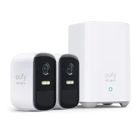 EufyCam 2C Pro 2-Cam Kit Wireless Home Security System T88613D1