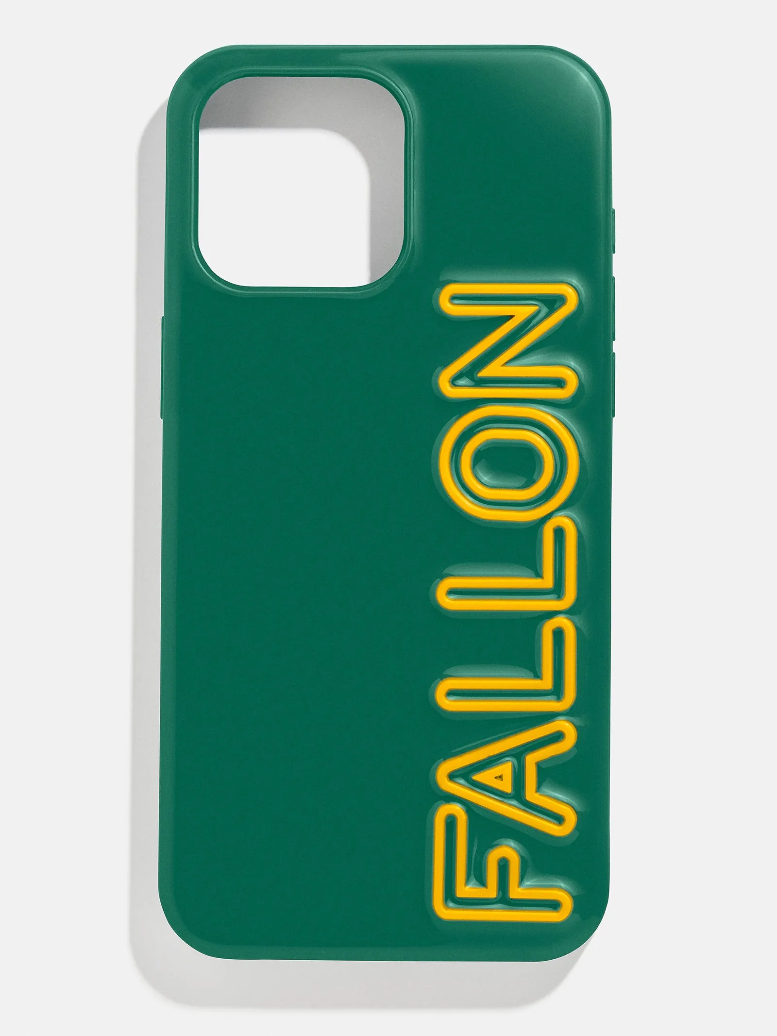 Fine Line Custom Phone Case - Green/Yellow