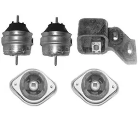 Fits 97-2001 Audi A4 & A4 Quattro 2.8L 5 Pc Motor Mount & Transmission Mount Kit