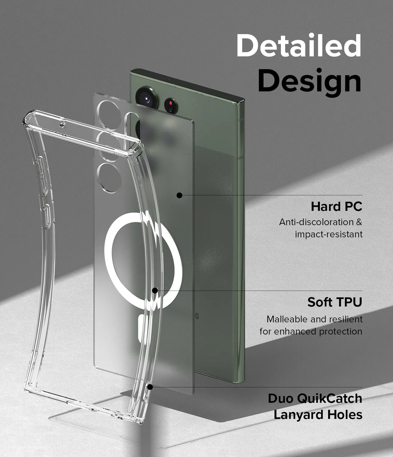 Galaxy S23 Ultra Case | Fusion Magnetic Matte