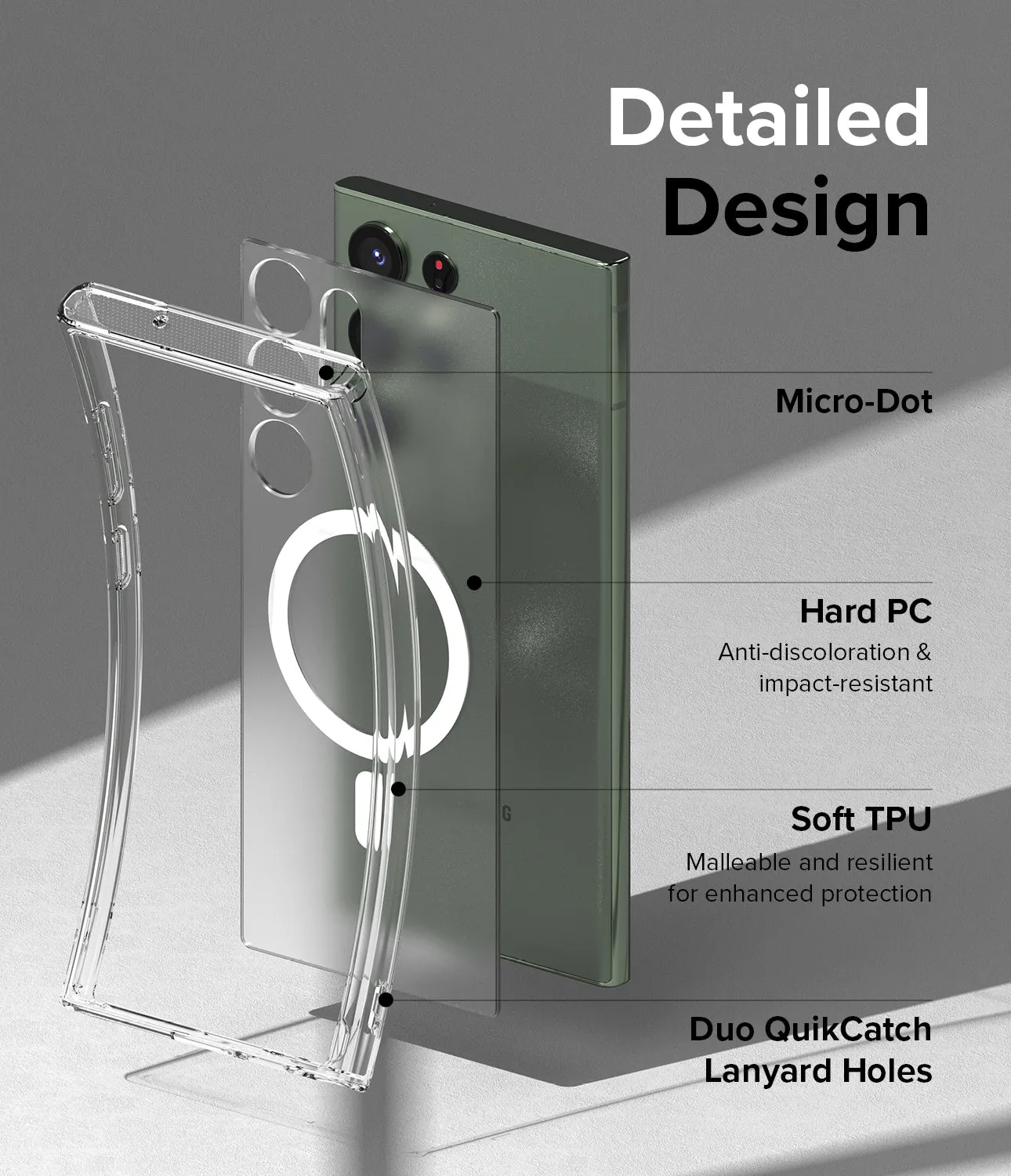 Galaxy S23 Ultra Case | Fusion Magnetic Matte