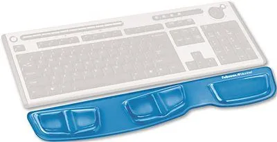 Gel Keyboard Palm Support Blue