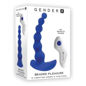 Gender X Beaded Pleasure - Blue