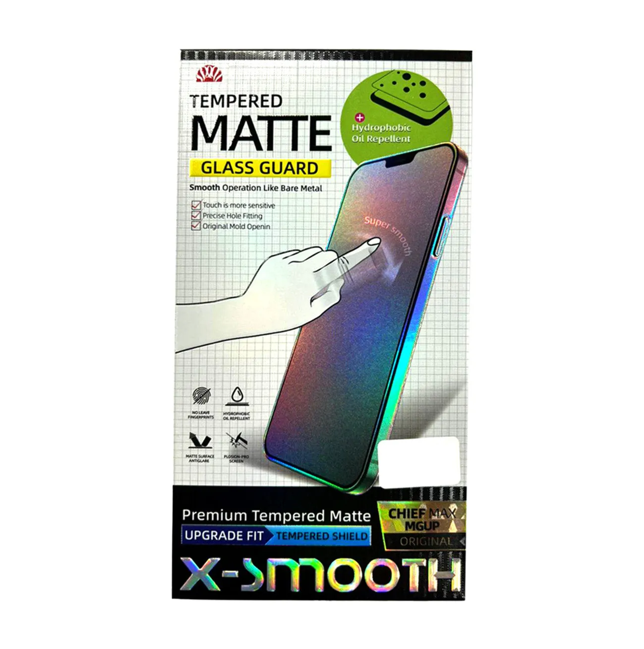 Generic Matte Screen Protector For Ip14 Black