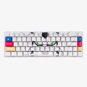 Gundam Base 65 Keyboard - Admiral (White)