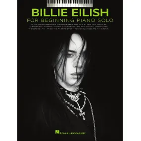 Hal Leonard HL00362598 Billie Eilish – Beginning Piano Solo