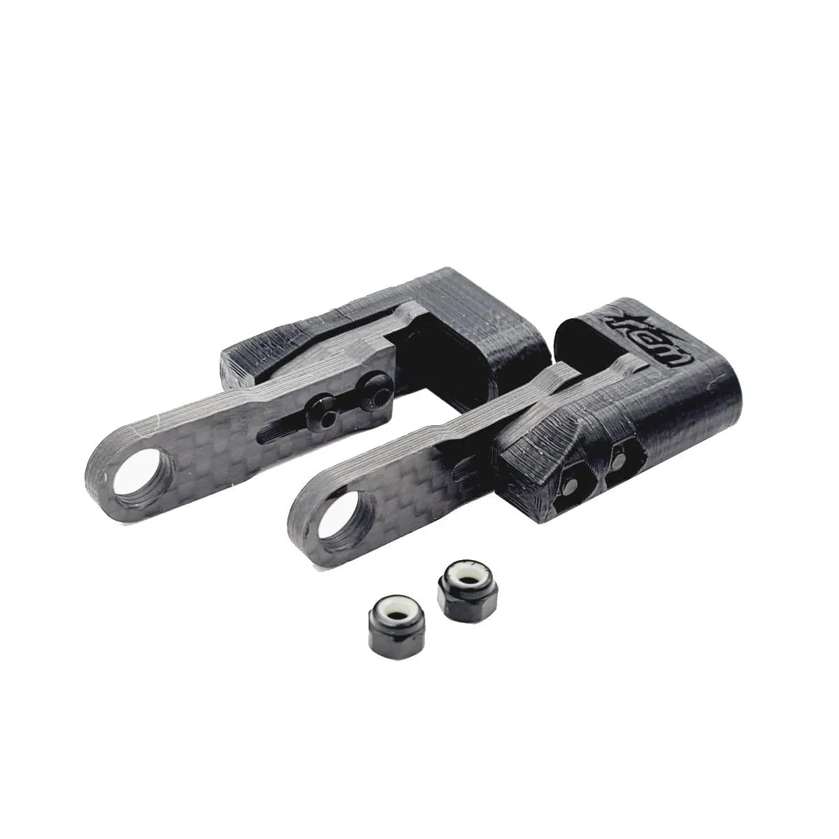 HORIZONTAL REAR POST BODY MOUNTING SET FOR ZOO/XTREME - SHORT (32-39MM)