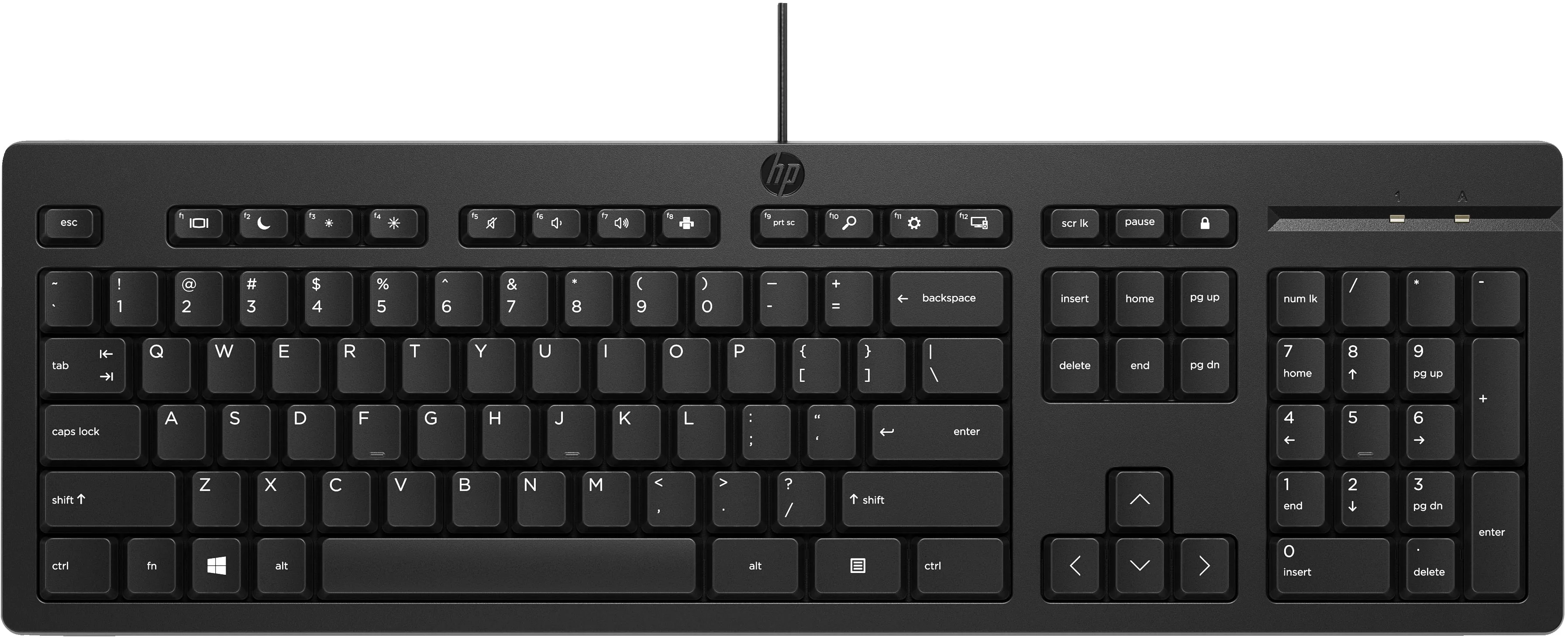 Hp 125 Wired Keyboard Arabic/Eng