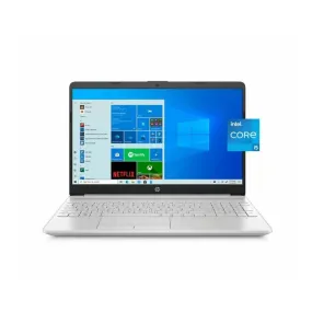 HP 15-dw3058cl 15.6" FHD i5-1135G7 2.4GHz Intel Iris Xe Graphics 8GB RAM 256GB SSD Win 10 Home or higher Silver