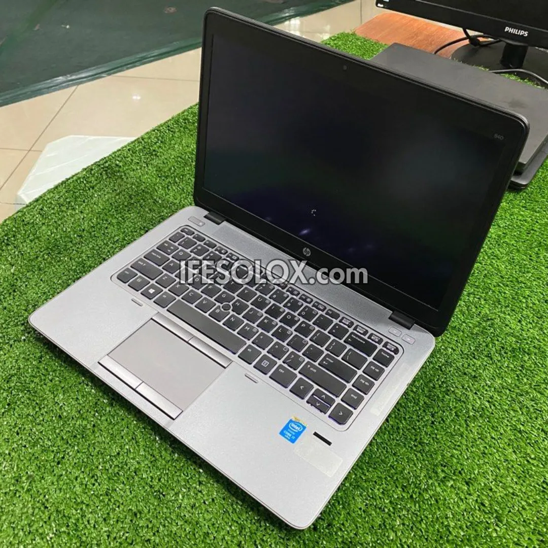 HP EliteBook 840 G2 14" HD Laptop with Intel Core i5 5th Gen, 8GB DDR3 SDRAM, 500GB HDD - Foreign Used