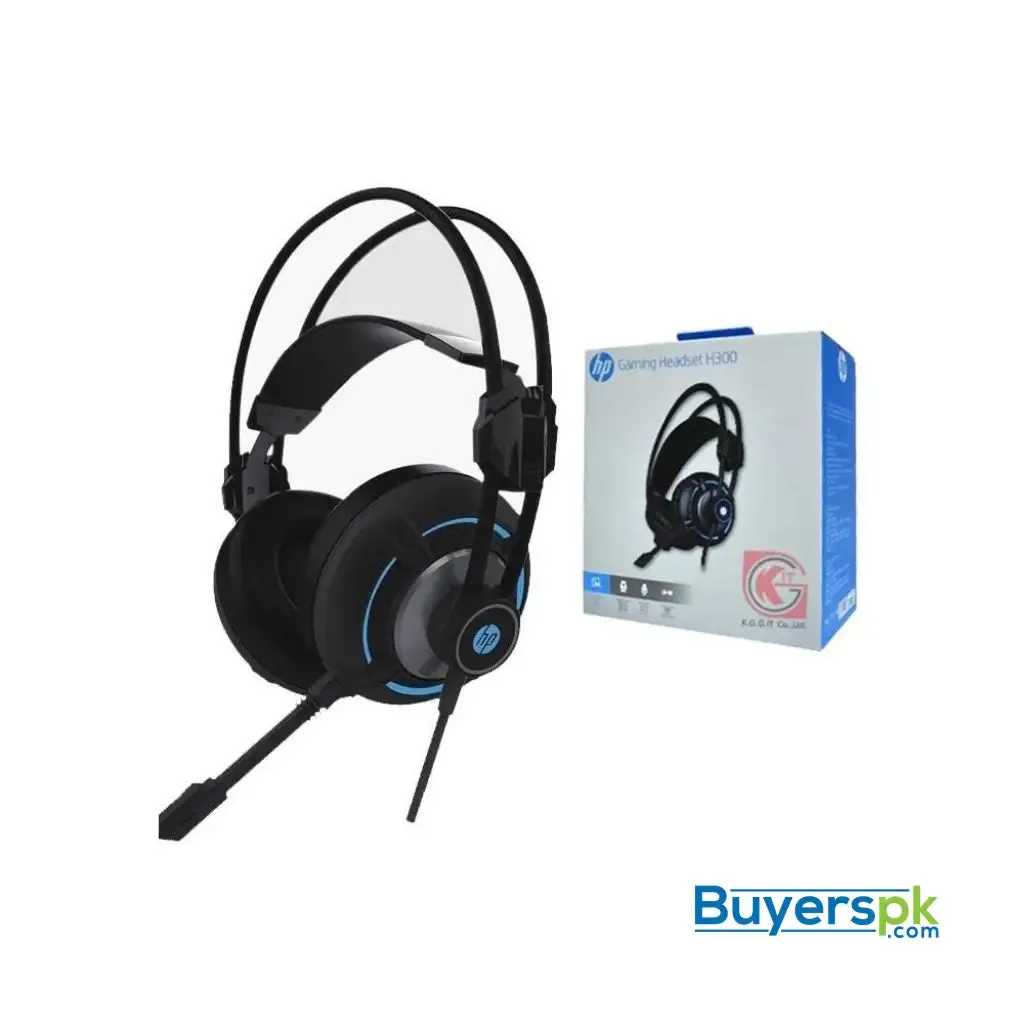 Hp H300 Usb 3.5mm Wired 4d Stereo Gaming Headphone Headset with Microphone