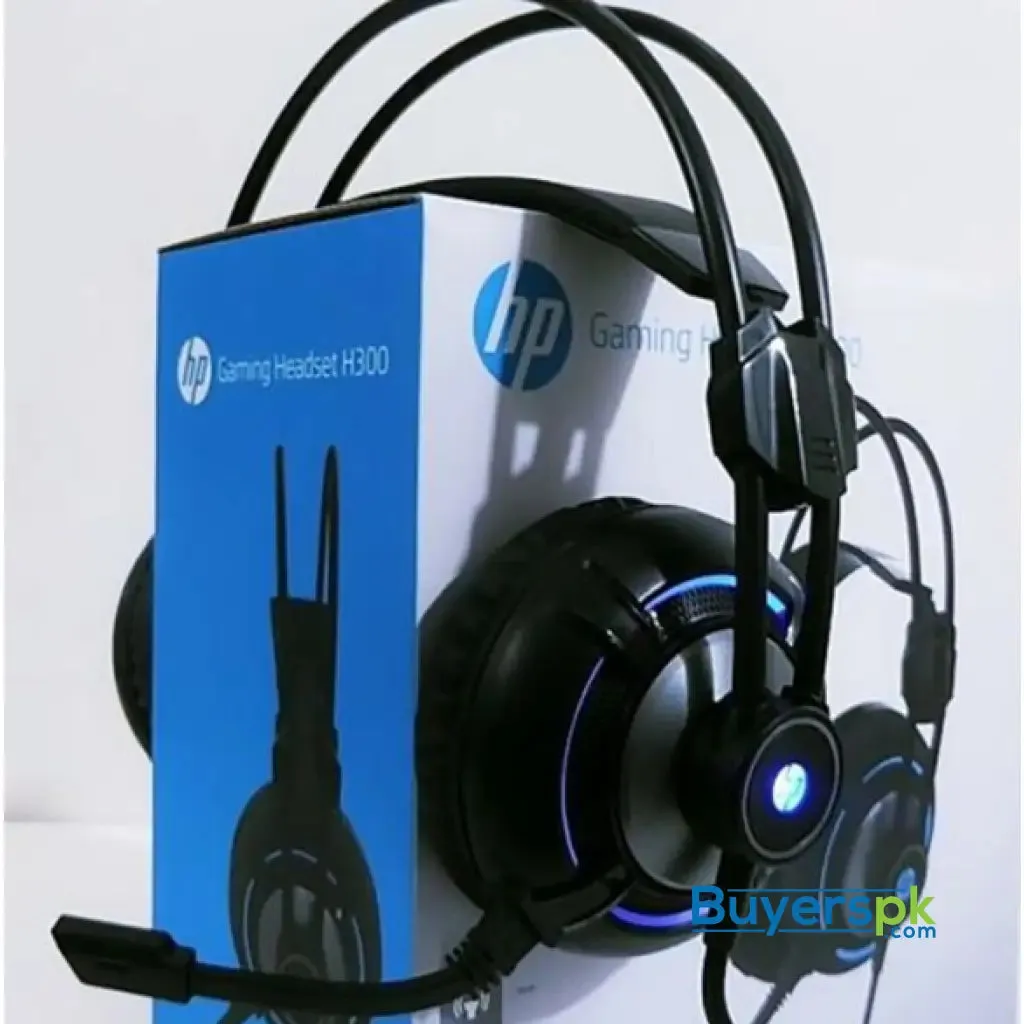 Hp H300 Usb 3.5mm Wired 4d Stereo Gaming Headphone Headset with Microphone