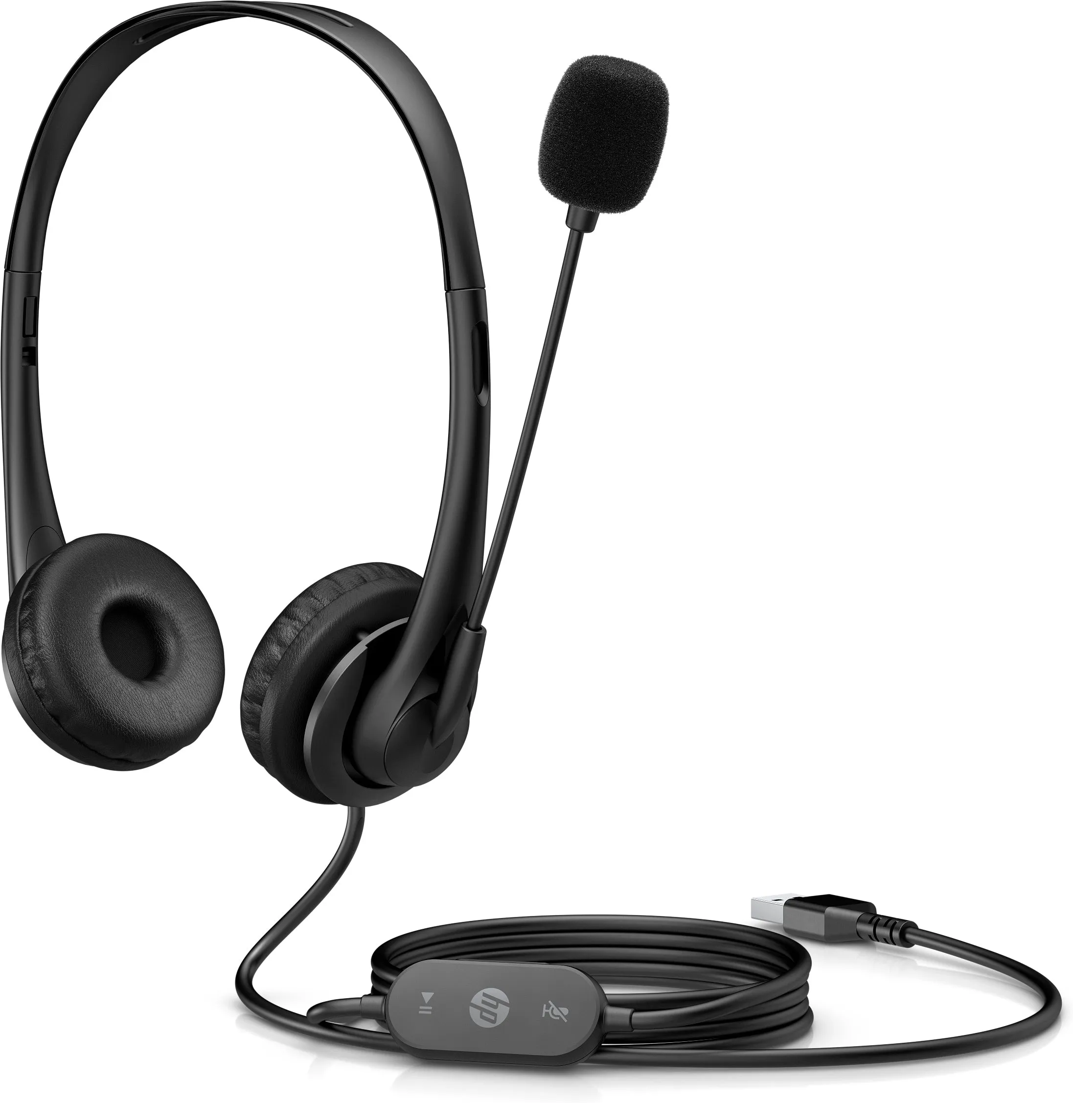 Hp Stereo Usb Headset G2 Wired Head-Band Office/Call Center Black