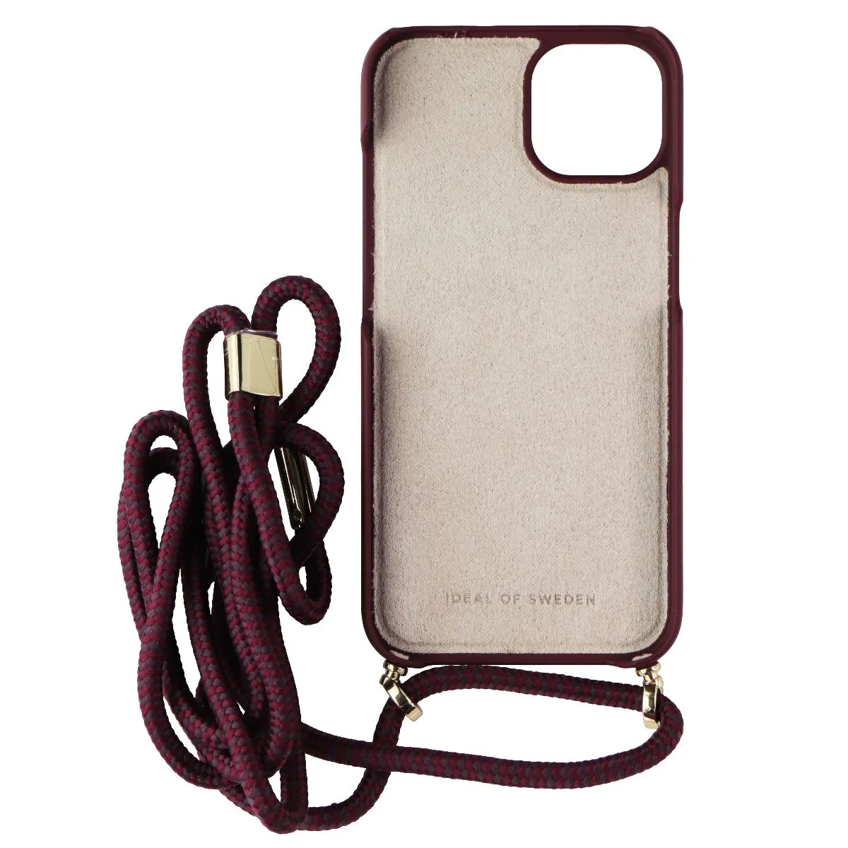 iDeal of Sweden Ordinary Necklace Case for Apple iPhone 13 - Deep Cherry