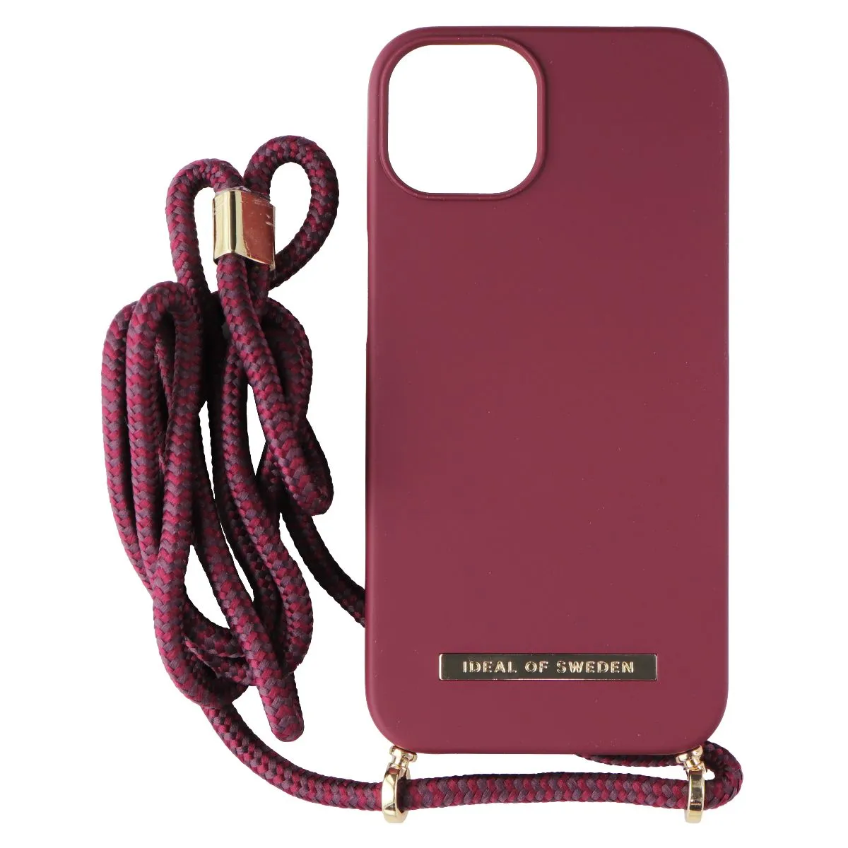 iDeal of Sweden Ordinary Necklace Case for Apple iPhone 13 - Deep Cherry