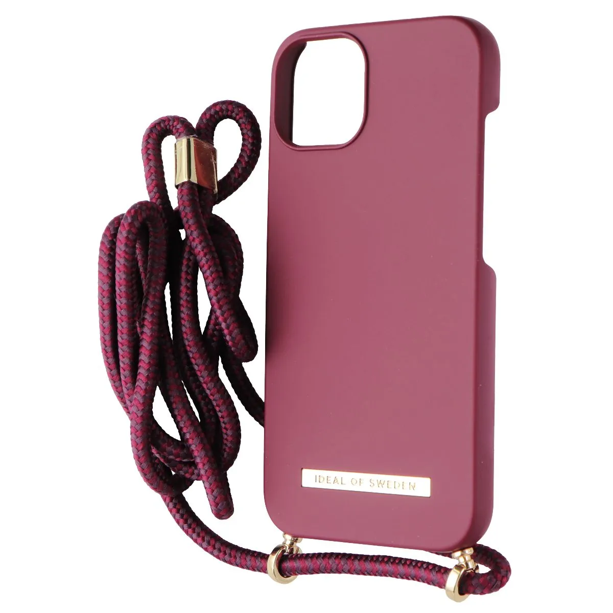 iDeal of Sweden Ordinary Necklace Case for Apple iPhone 13 - Deep Cherry