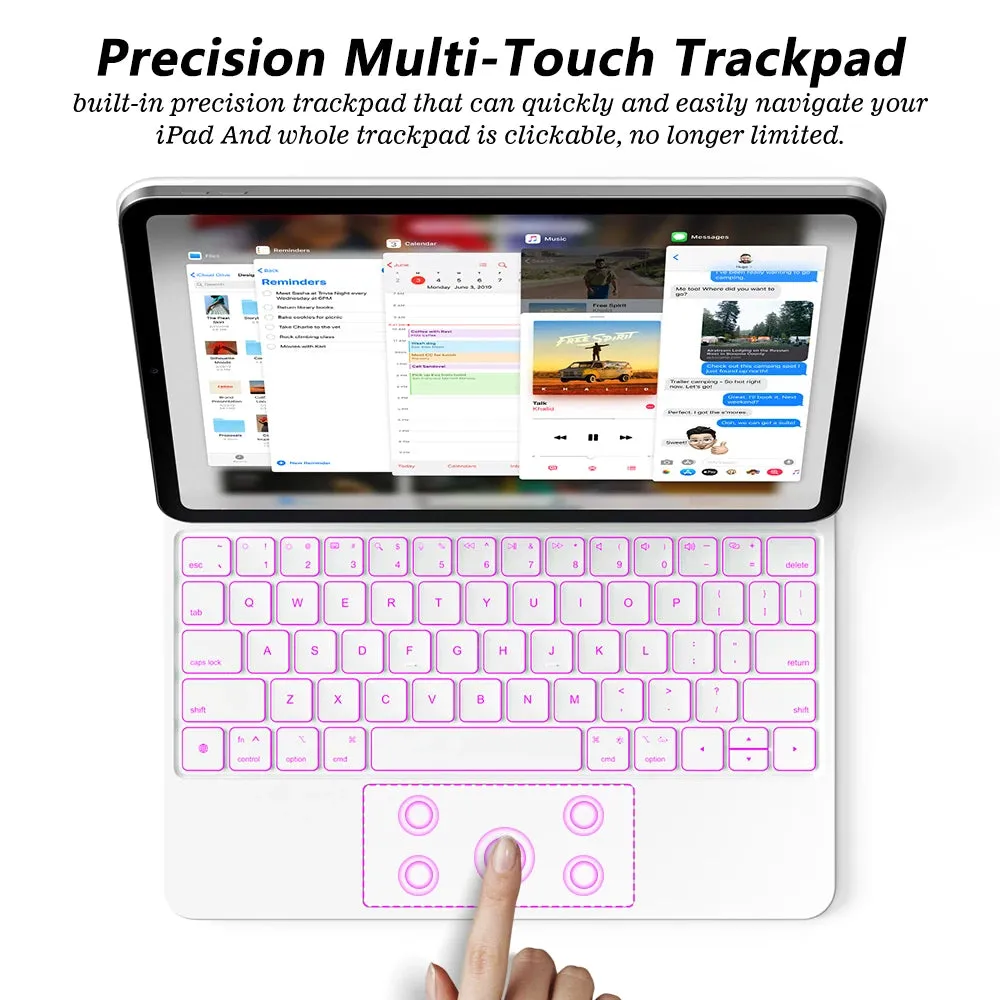 iPad Pro 11 2024 Magic Keyboard LCD Display Multi-Touch Trackpad