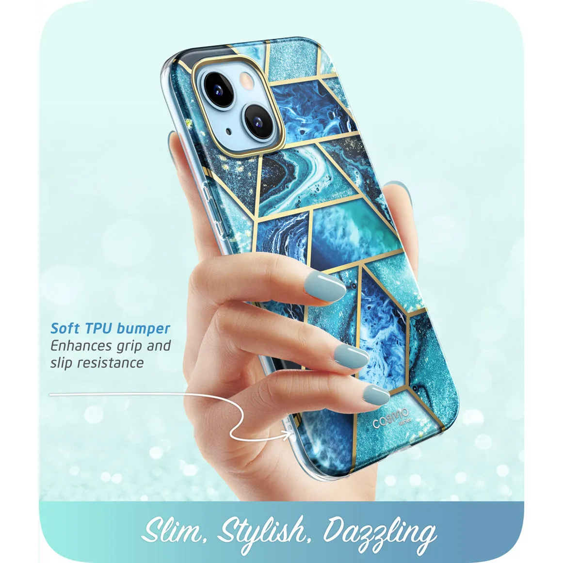 iPhone 13 Cosmo Case - Ocean Blue