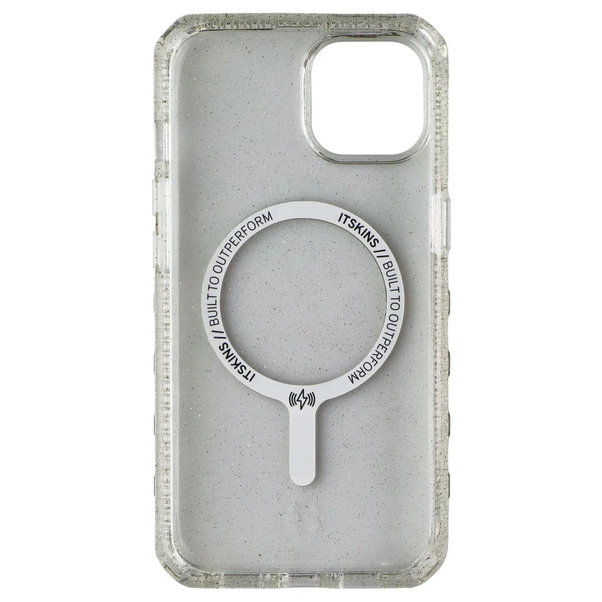 ITSKINS Supreme_R Spark Case for MagSafe for iPhone 14 / 13 - Sparkle/Clear