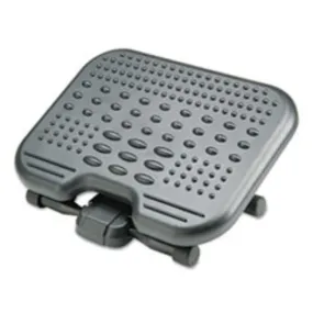 KENSINGTON SOLEMASSAGE ERGONOMIC FOOTREST, BLACK, 1 EACH