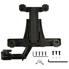 LockVise™ Locking Car Headrest Tablet Mount with Multi-Angle 8" Arm