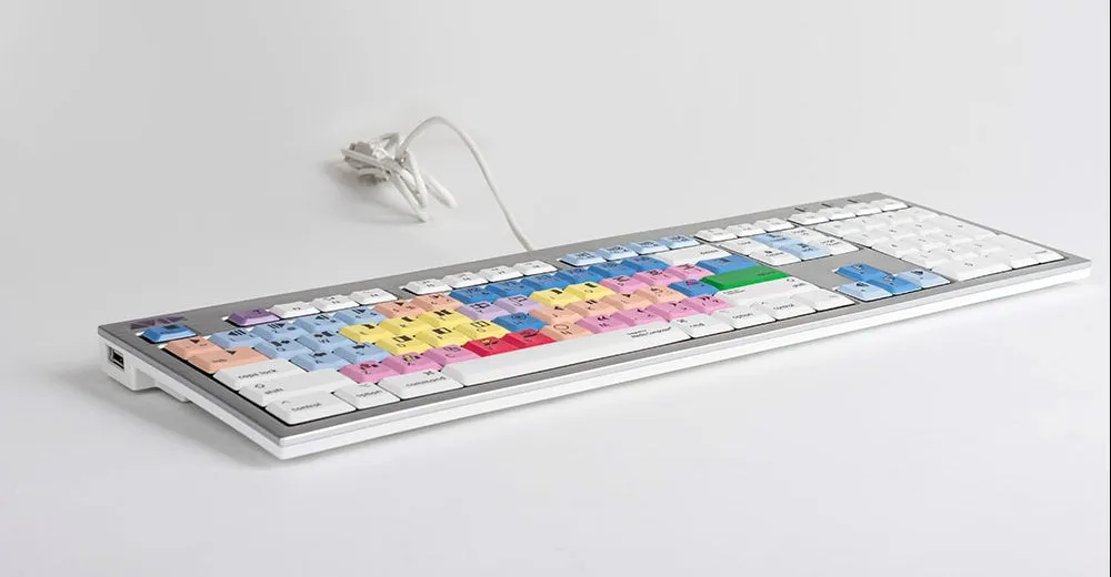 LogicKeyboard Avid Media Composer ALBA Mac Pro US LKBU-MCOM4-CWMU-US