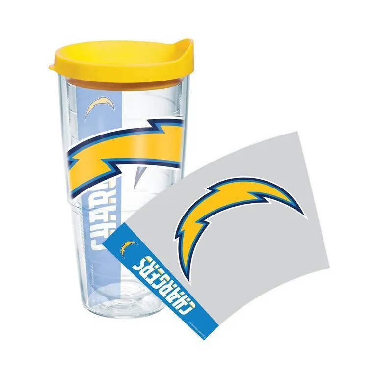 Los Angeles Chargers Colossal 24 oz. Tervis Tumbler with Lid - (Set of 2)