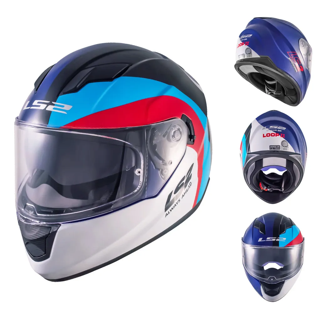 LS2 FF320EVO STREAM MOTORCYCLE FULL FACE HELMET