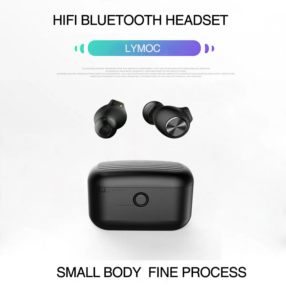 LYMOC L18 Wireless Airbuds TWS Bluetooth Headsets 5.0 In Ear Earphone Siri Smart Control Stereo Sound Noise Cancelling Handsfree