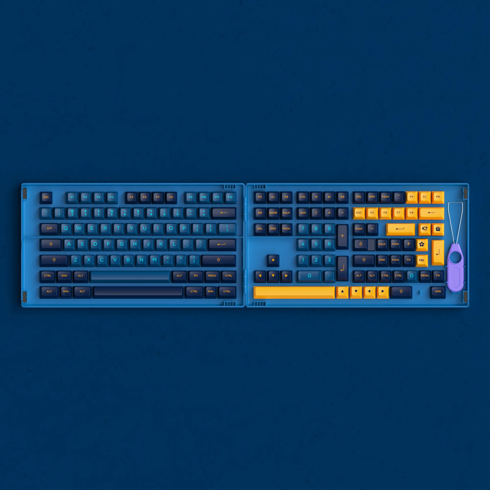 Macaw Keycap Set