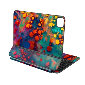 Magic Keyboard for iPad Pro 11” (M4, 2024) SIGNATURE Abstract Art Impression Skin