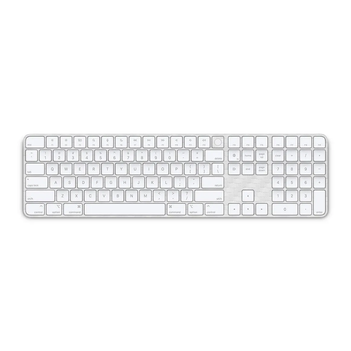 Magic Keyboard with Touch ID and Numeric Keypad Carbon Series Skins