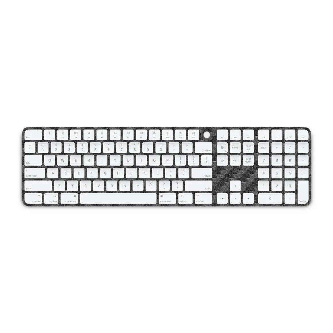 Magic Keyboard with Touch ID and Numeric Keypad Carbon Series Skins