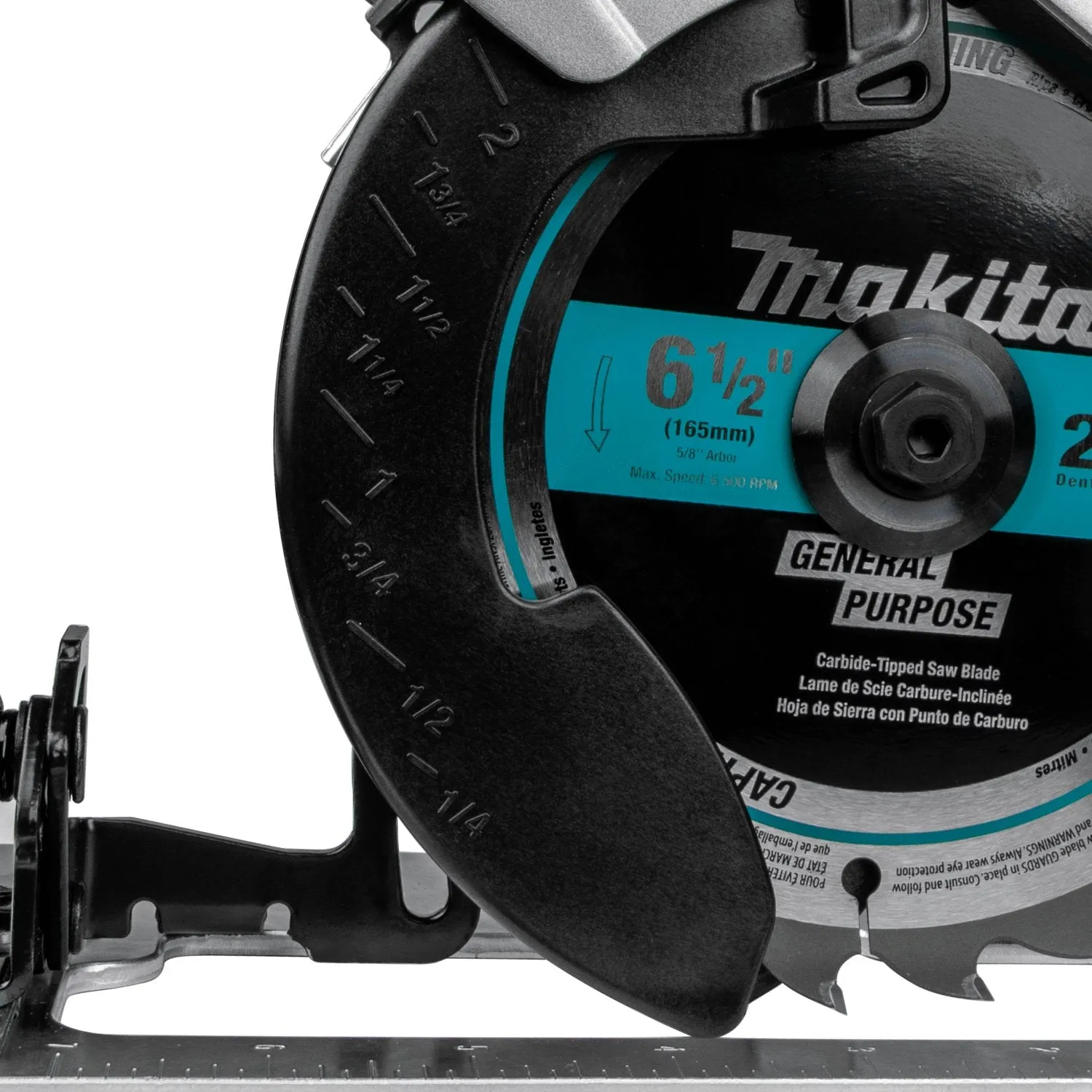 Makita (XSH04RB) 18V LXT® Sub-Compact Brushless 6-1/2” Circular Saw Kit (2.0Ah)