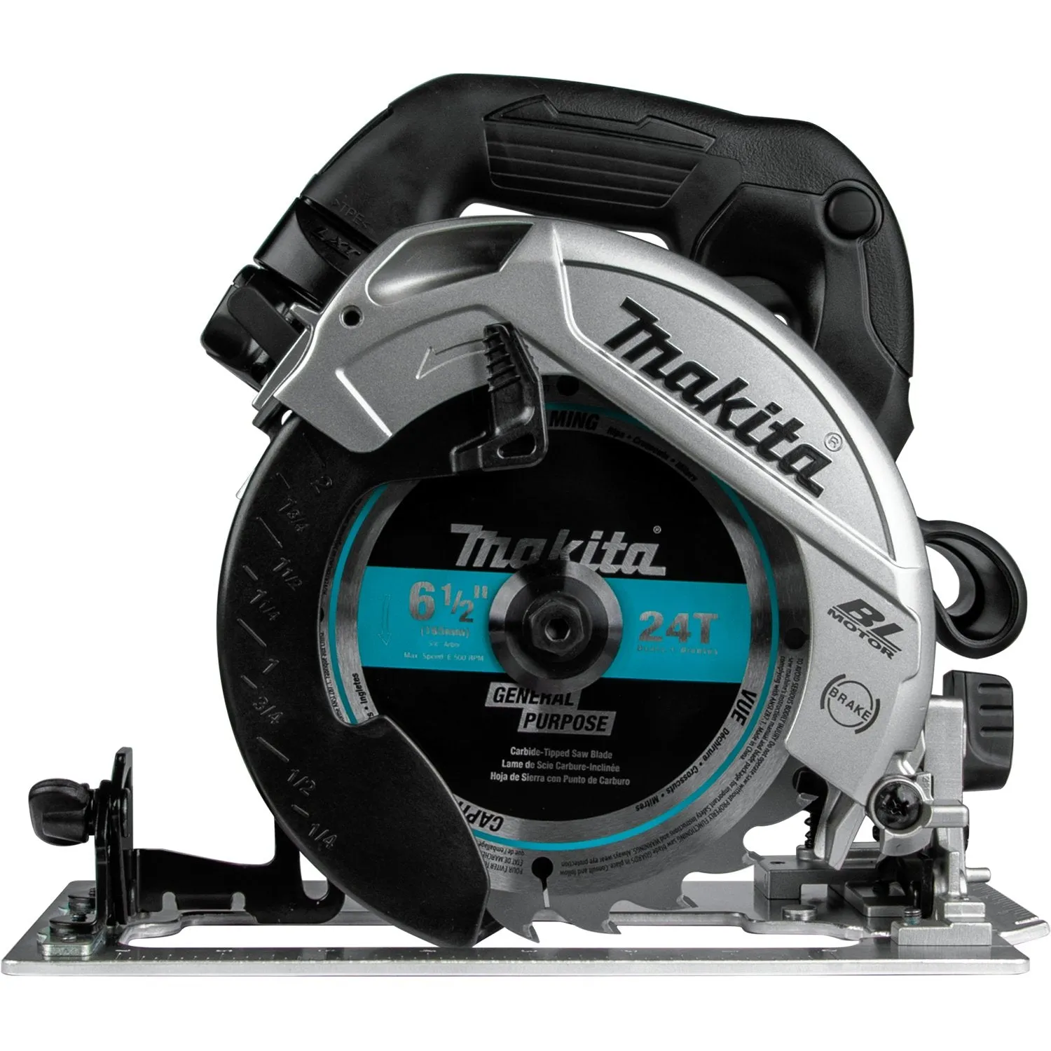 Makita (XSH04RB) 18V LXT® Sub-Compact Brushless 6-1/2” Circular Saw Kit (2.0Ah)