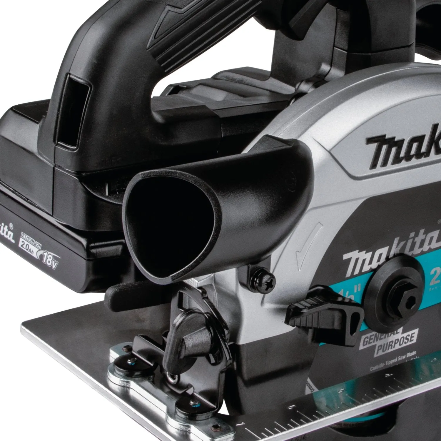 Makita (XSH04RB) 18V LXT® Sub-Compact Brushless 6-1/2” Circular Saw Kit (2.0Ah)