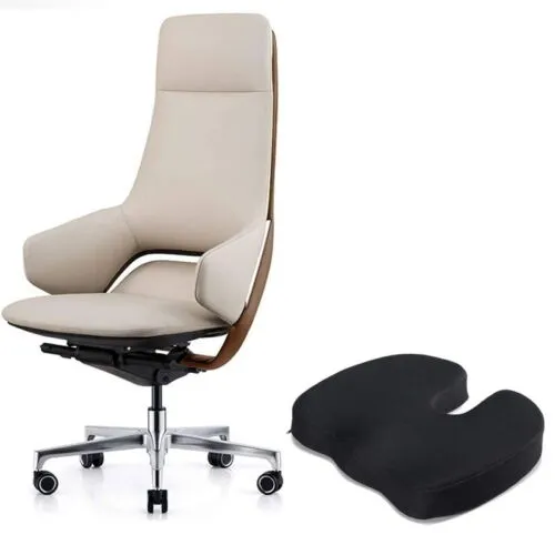 Memory Foam Ergonomic Seat Cushion for Pain Relief