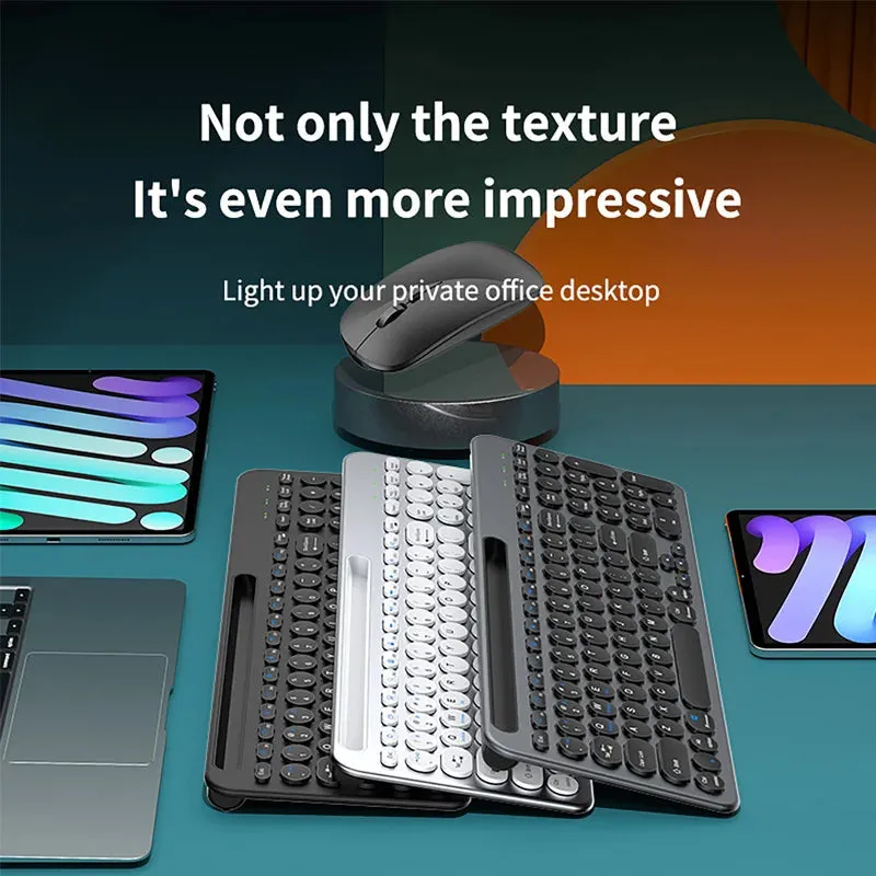 Multi Compatible Wireless Portable Keyboard