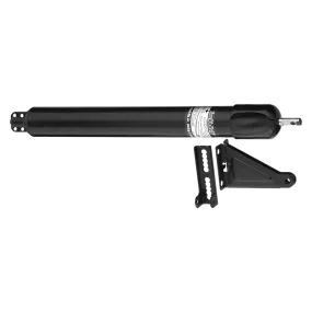 National Hardware Touch 'n Hold™ Door Closer Black