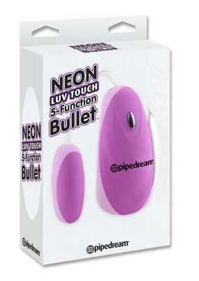 Neon Luv Touch Bullet Vibrator with Remote Control