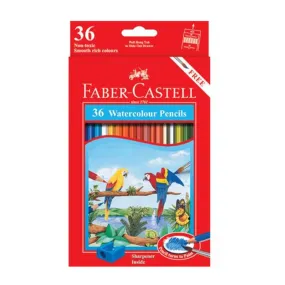 (NET) Faber Castell Color Pencils  Cart bx  Aqua.   36cl