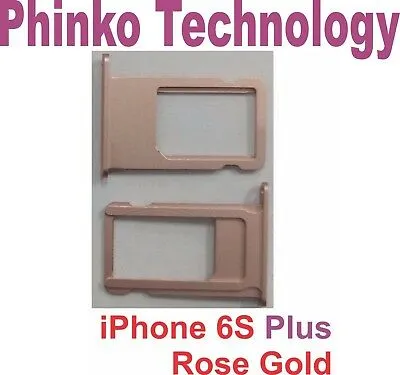 NEW iPhone 6S Plus 6S  Nano SIM Card Tray Replacement Rose Gold