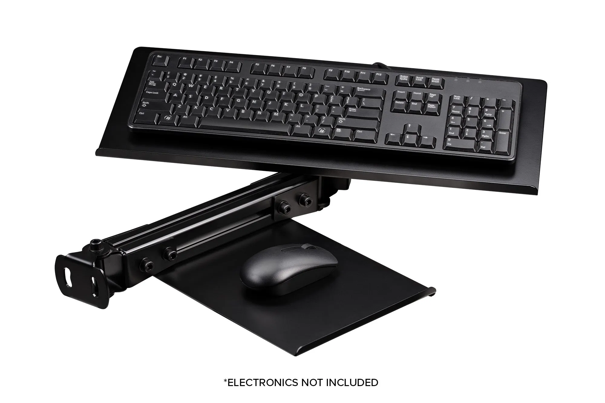 NEXT LEVEL RACING® ELITE KEYBOARD AND MOUSE TRAY-Black Edition-NLR-E019