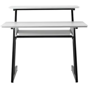 On-Stage WS7500W Studio Workstation (White Wood with Black Steel)