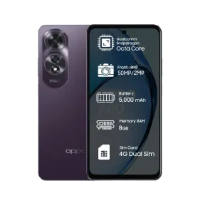 Oppo A60 8GB RAM - 256GB Storage